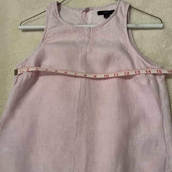 JCrew Sleeveless Linen Shift Dress - Picture 9 of 9